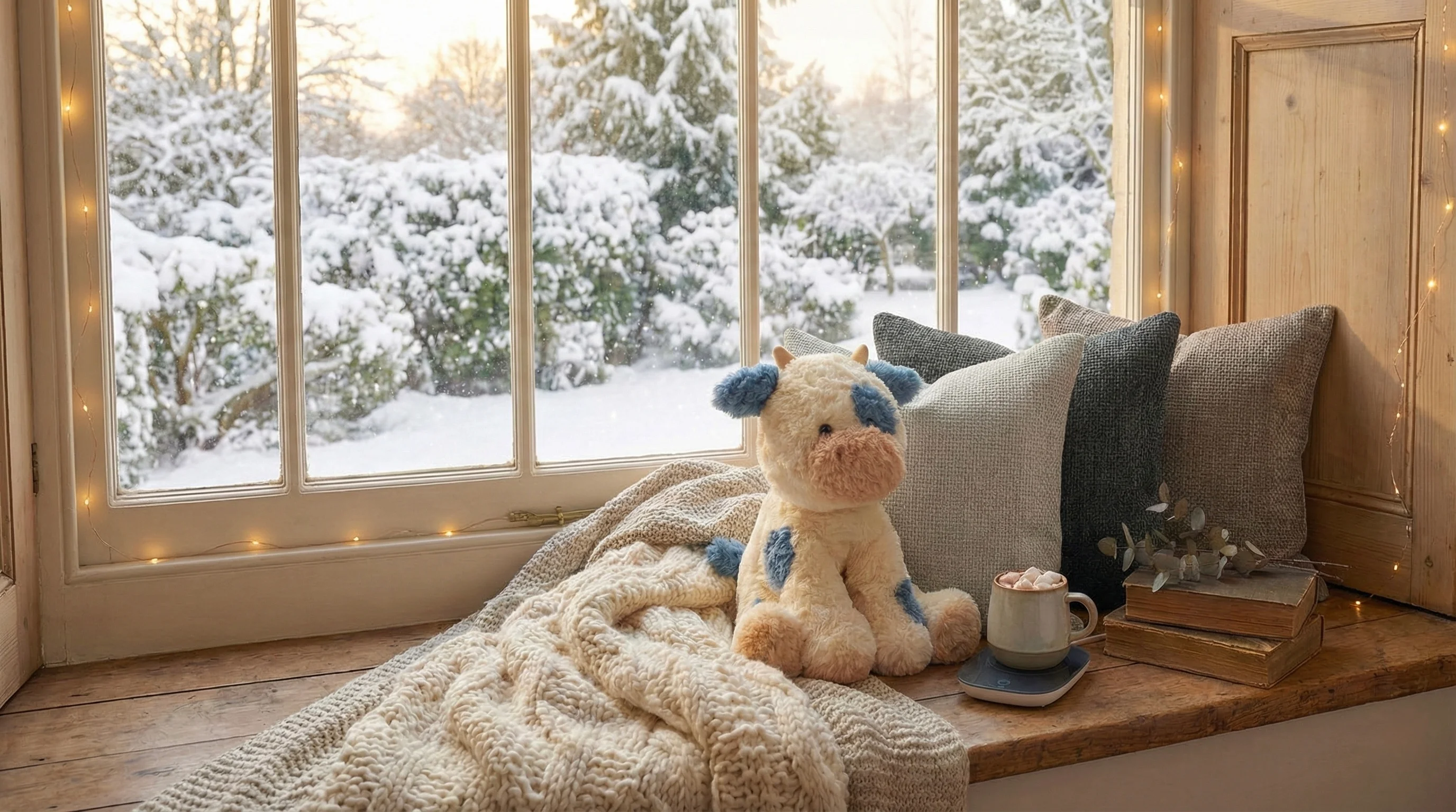 Barnaby Blue the Cow Plush